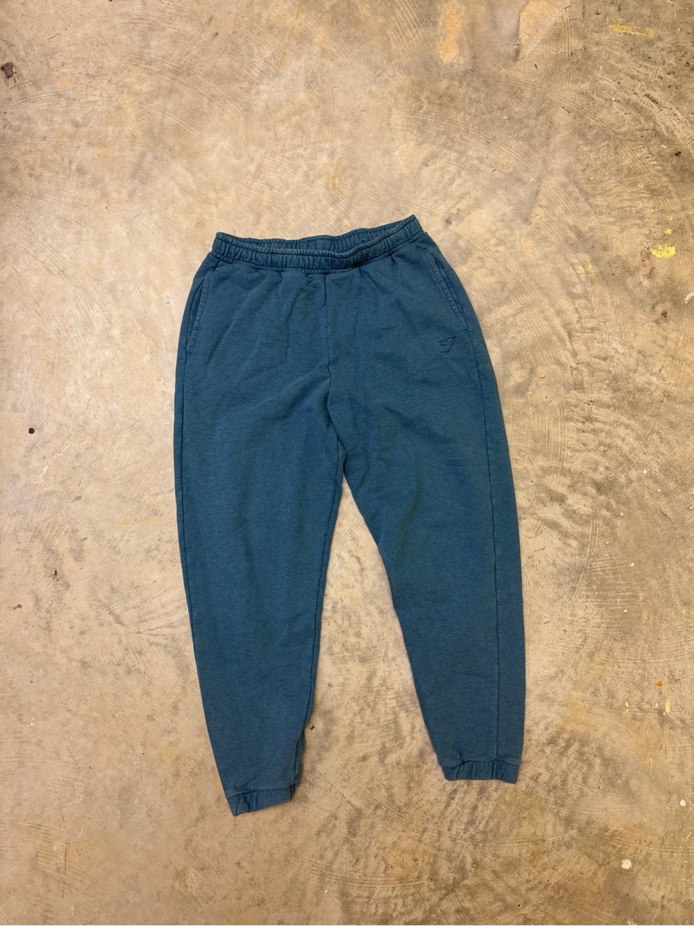 Gymshark Men's Teal Blue Jogger Sweatpants